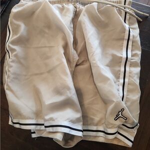 Men's Jordan Beige Athletic Shorts